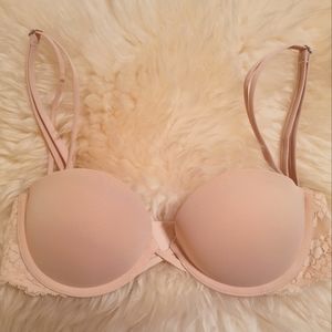 Size 32B Strappless Convertible Push Up "Maddie" bra from Aerie